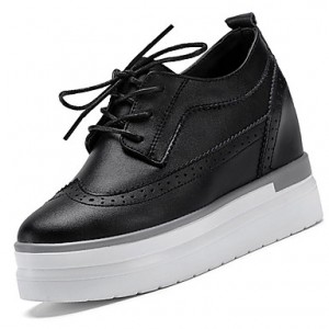 Women's Oxfords Spring / Summer / Fall / Winter Platform / Outdoor / Office & Career / Casual Wedge Black /