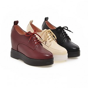 Women's Shoes Spring / Summer / Fall / Winter Comfort / Round Toe Oxfords Wedding / Dress Platform Split Joint